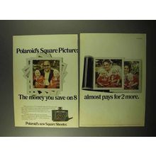 1971 Polaroid Square Shooter Land Camera Ad - You Save