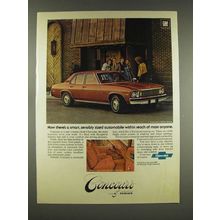 1976 Chevrolet Concours 4-Door Sedan Car Ad - Sensibly Sized