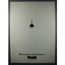 1977 Johnnie Walker Black Scotch Ad - the Ultimate