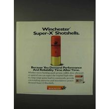 1991 Winchester Super-X Shotshells Ad - You Demand