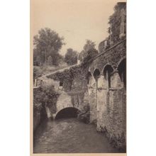 Villers Abbey Abbeye The Prison Prisons Antique Belgium Postcard