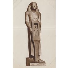 Pefaanet Mystic Prophet Sebeske Egyptian Old Statue Postcard