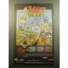 1994 ElectroBrain Asterix the Gaul Video Game Advertisement