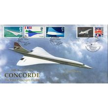 Captain John Cochrane Concorde 30th Anniversary Hand Signed FDC