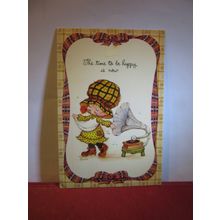 BONNY BONNET, BONNIE illustrator postcard copywrite by Raphael Tuck 1979 pm (a)=
