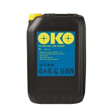OKO 4x4 & Van Tyre Sealant 25 Litre Light On Road Puncture Protection Seals 5mm