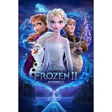 Frozen II (2019)_8 Movie Film Poster Canvas iconic design