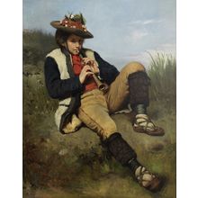 Tadeusz_Ajdukiewicz_The_shepherd_boy Poster Canvas Movie Film Print A0 A1 A2 A3