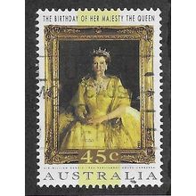 AUS 1994 45c 'QUEENS BIRTHDAY' FINE USED (EBID68-094)