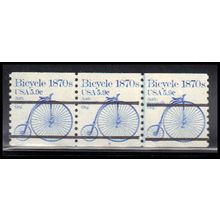 1901a 5.9c Bicycle Very Fine MNH Dry Gum PNC 5/3 Line Gap PA2329