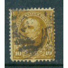 Used 283 10c Daniel Webster Average M05371