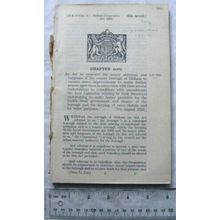 1925 Act of Parliament: improvements trams Oldham