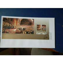 australia 2001 federal parliament fdc set 2 x covers minisheets