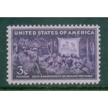 926 3c Motion Pictures Fine MNH MA0018