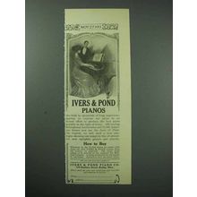 1913 Ivers & Pond Piano Ad