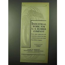 1931 Stone & Webster Engineering Ad - U.S. Rubber Co.
