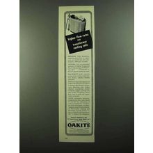 1950 Oakite Compound No.32 Scale-Dissolving Agent Ad