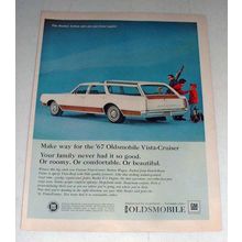 1967 Oldsmobile Vista-Cruiser Station Wagon Ad!
