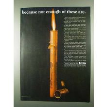 1967 Olin Chemical Safety Flares Ad - Not Enough