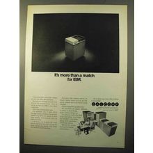 1970 Calcomp Ad - CD12 Storage Facility, CD1 Disk Drive