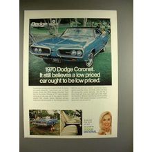 1970 Dodge Coronet 500 Car Ad - It Still Believes