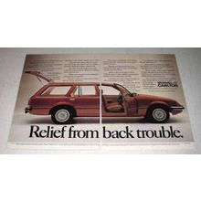 1980 Vauxhall Carlton Car Ad - Relief From Back Trouble