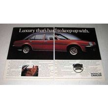 1980 Vauxhall Cavalier Car Ad - Hard To Keep Up With