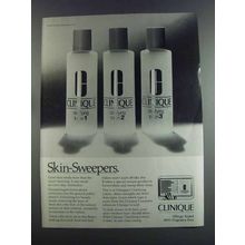 1982 Clinique Clarifying Lotion Ad - Skin-Sweepers