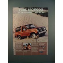1983 Ford Bronco II Ad - Let in the Outdoors