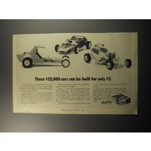 1969 Eldon Bob Reisner's California Show Cars Model Kits Advertisement