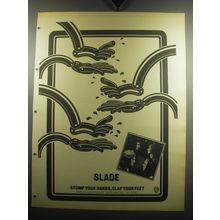 1974 Slade Good Time Gals Album Ad - Stomp your hands, clap your feet