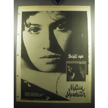 1974 Melissa Manchester Bright Eyes Album Advertisement
