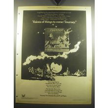 1975 Journey Album Advertisement - Visions of things to come: Journey