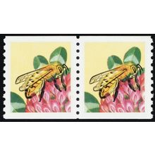 2281c, Mint NH 25¢ Black Litho Color Omitted Error Pair PFC Cert - Stuart Katz