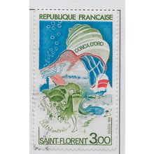 FRANCE 1974 USED REGIONS TOURISM SAINT FLORENT CONCA D'ORO WILDLIFE FISH SEA
