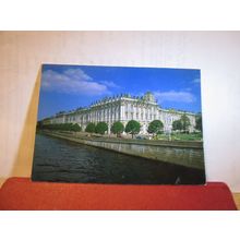 STATE HERMITAGE, LENINGRAD, ST. PETERSBURG, RUSSIA used postcard 2001 stamps =