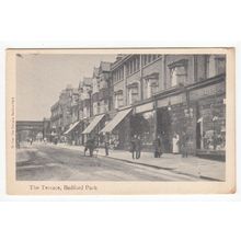 Shops The Terrace Bedford Park Chiswick Postcard London Publisher Mctier