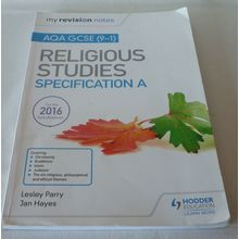 Religious Studies AQA Gcse Revision Notes ( 9-1) Spec A Hodder Education