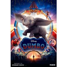 Dumbo (2019)_18 Movie Film Poster Canvas iconic design