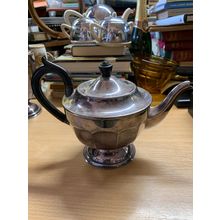 VINERS OF SHEFFIELD EPNS ART DECO VINTAGE TEA POT (P4)