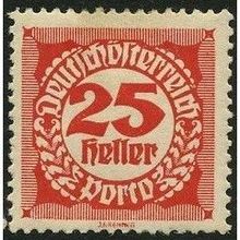 1920/1921 Michel P79 - #2 MH (*)