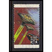 Used 2742 29c Saucer Spaceship Fine BPS W4747
