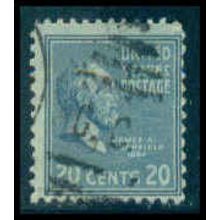 Used 825 20c James Garfield Average Plus M08052