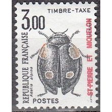 Saint-Pierre & Miquelon 1986 Michel Taxe 89 Neuf ** Cote (2007) 1.70 €