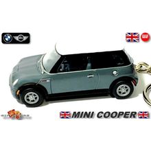 RARE KEY CHAIN SILVER GRAY BMW NEW MINI COOPER S Ltd Ed.