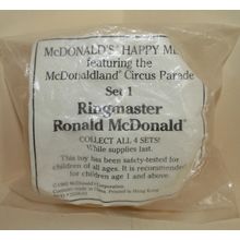 1991 McDonalds Circus Parade Ringmaster Ronald McDonald Mint in Package