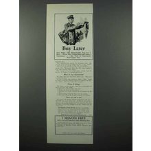 1929 Palmolive Shaving Cream, After Shaving Talc Ad