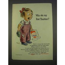 1955 Post Toasties Cereal Ad - Who Ate My Toasties?