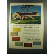 1955 Portland Cement Association Ad - The Loveliest