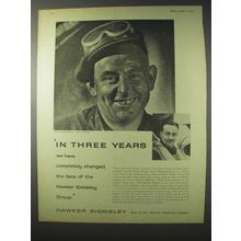 1958 Hawker Siddeley Ad - In Three Years